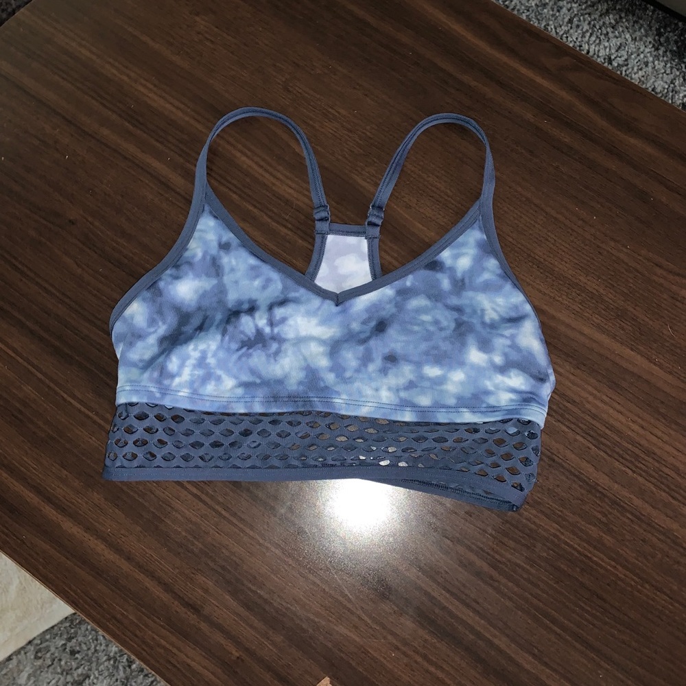 Blue Sports Bra PINK